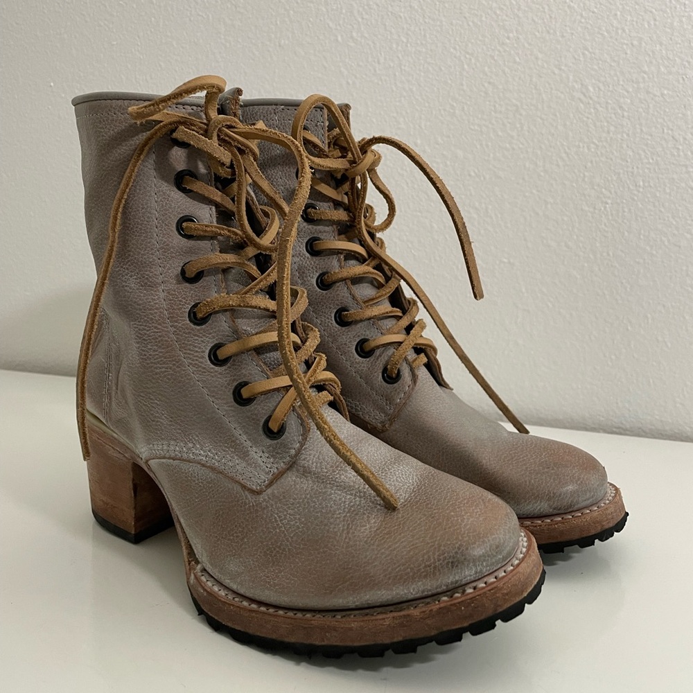 Frye dupes Freebird Combat Lace Up Riding Boots Size 7
